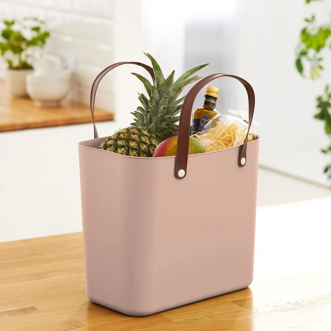 Rotho Boodschappentas 25L Meadow rose