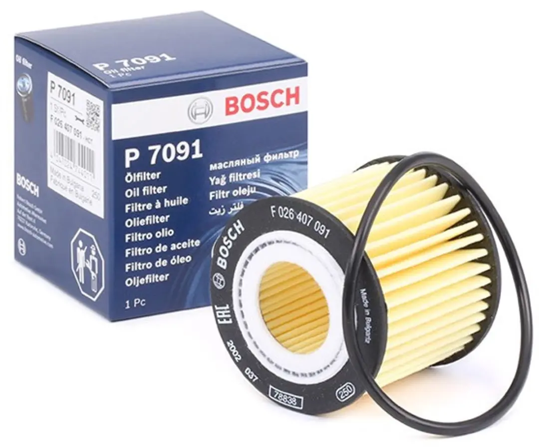 Bosch P7091 Oliefilter - o.a. Toyota Auris/Avensis/Corolla/Yaris