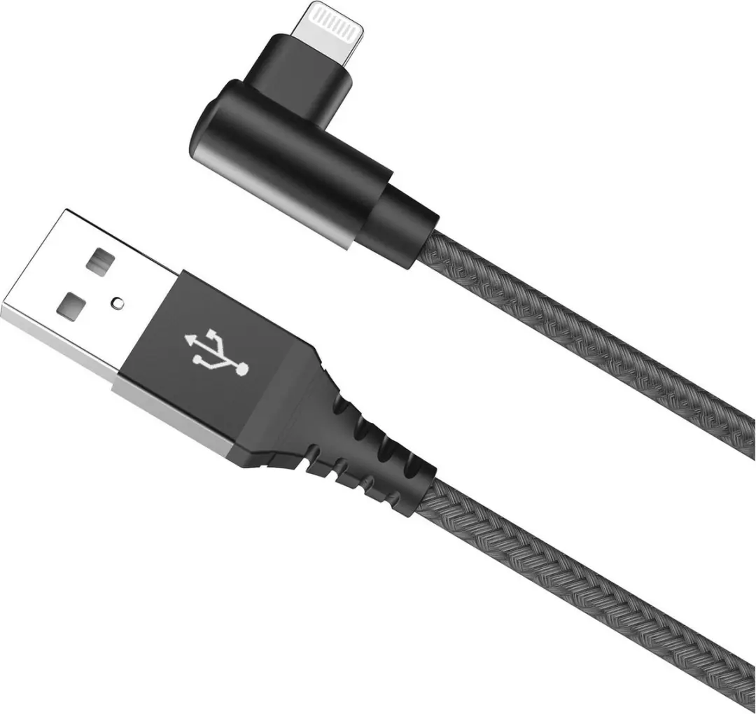 Celly USB-A naar Lightning USBLIGHTLSHBK - 1m - Zwart