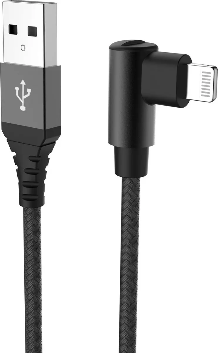 Celly USB-A naar Lightning USBLIGHTLSHBK