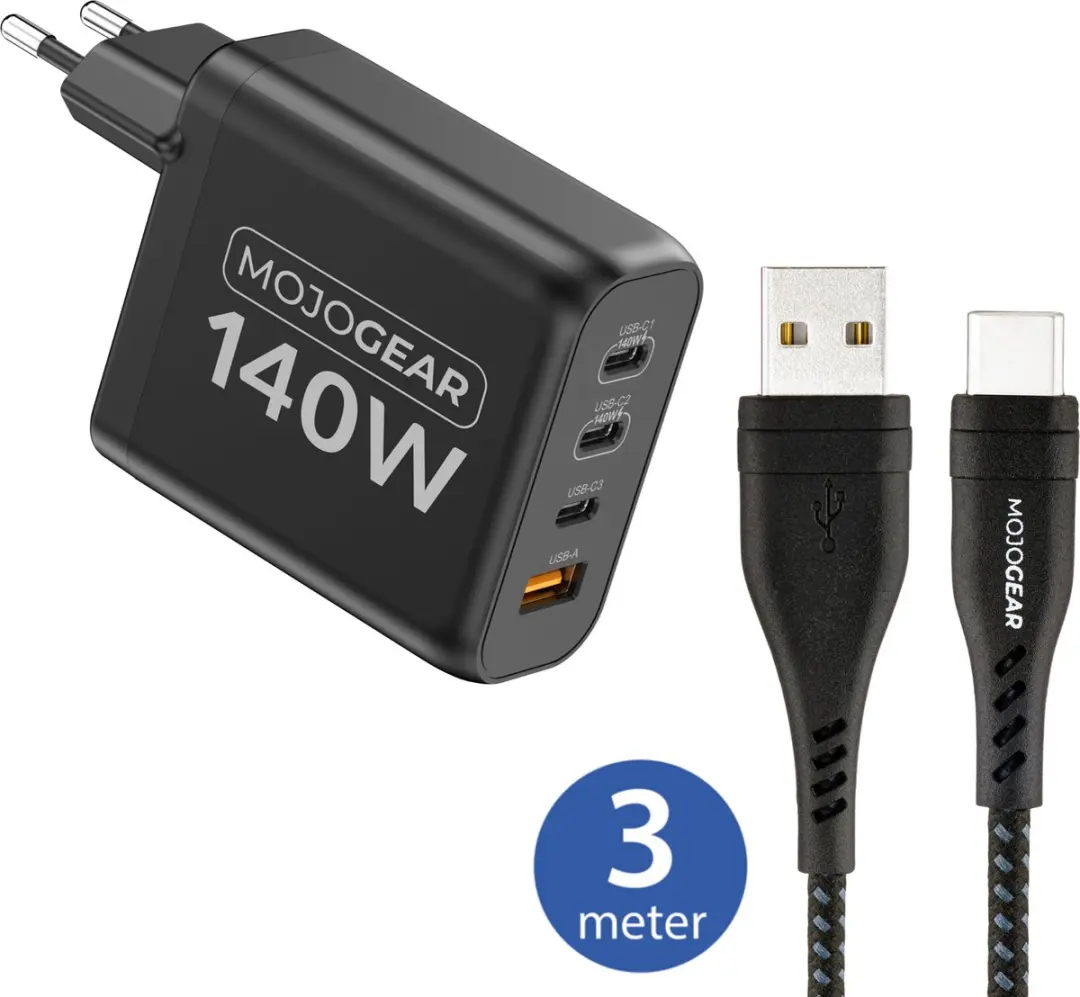 MOJOGEAR CHARGE+ MOG-C140 Oplader 139W