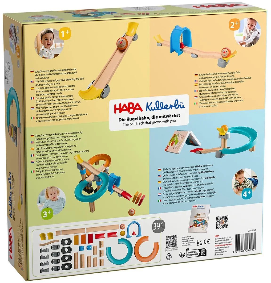 Haba Step by Step Knikkerbaan