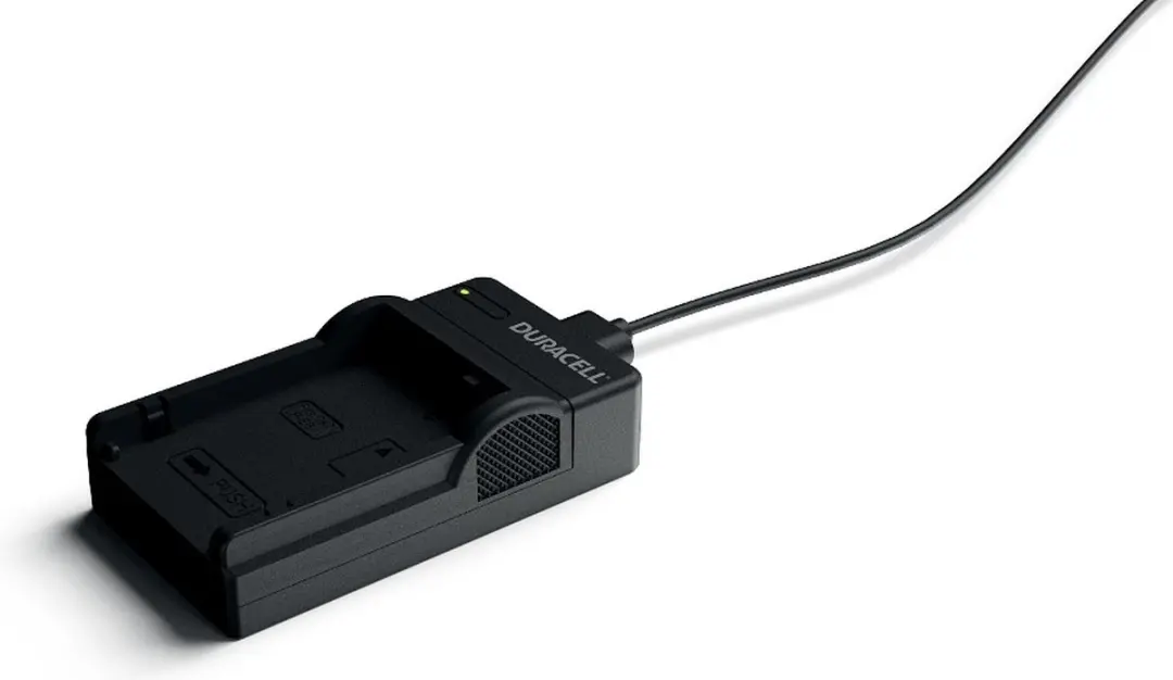 Duracell DRC5900 Camera Accu Lader - Nikon/Canon - Zwart