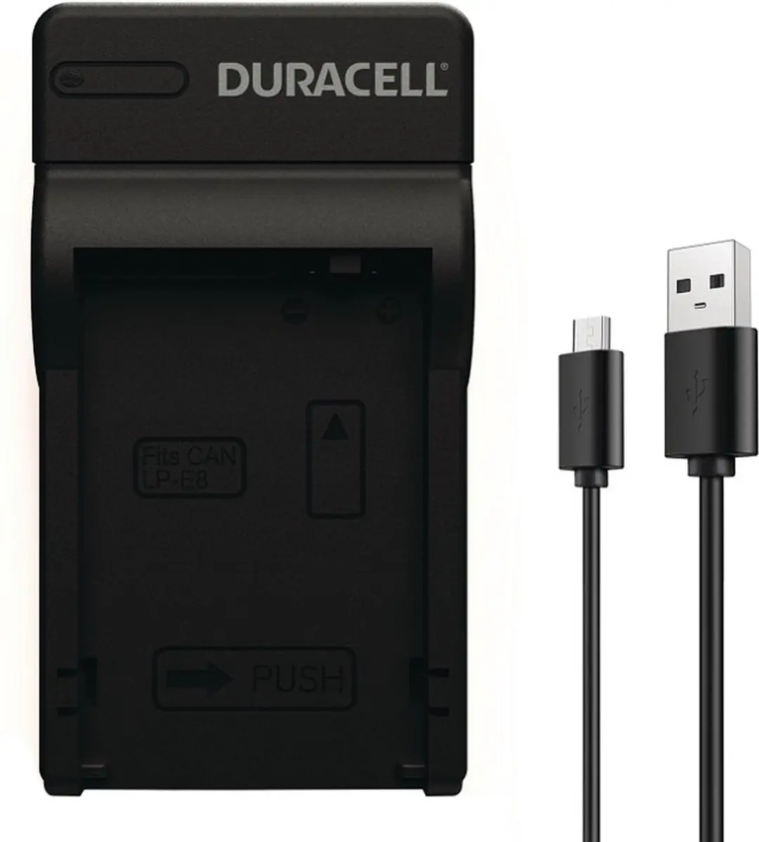 Duracell DRC5900 Camera Accu Lader - Nikon/Canon - Zwart