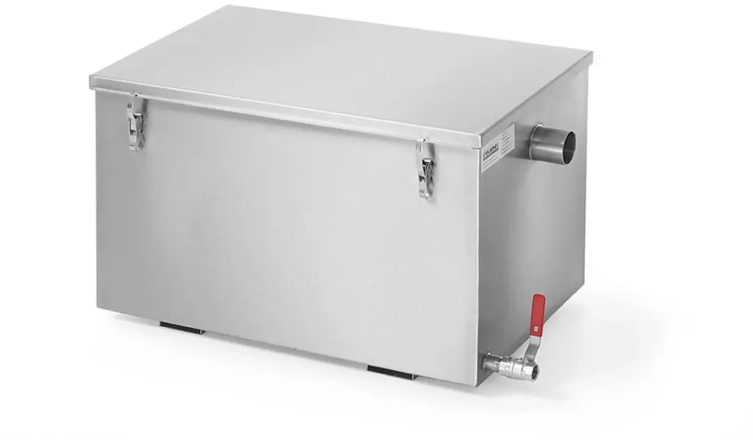 HENDI Profi Line Vetafscheider 600 l/u - 60L - RVS