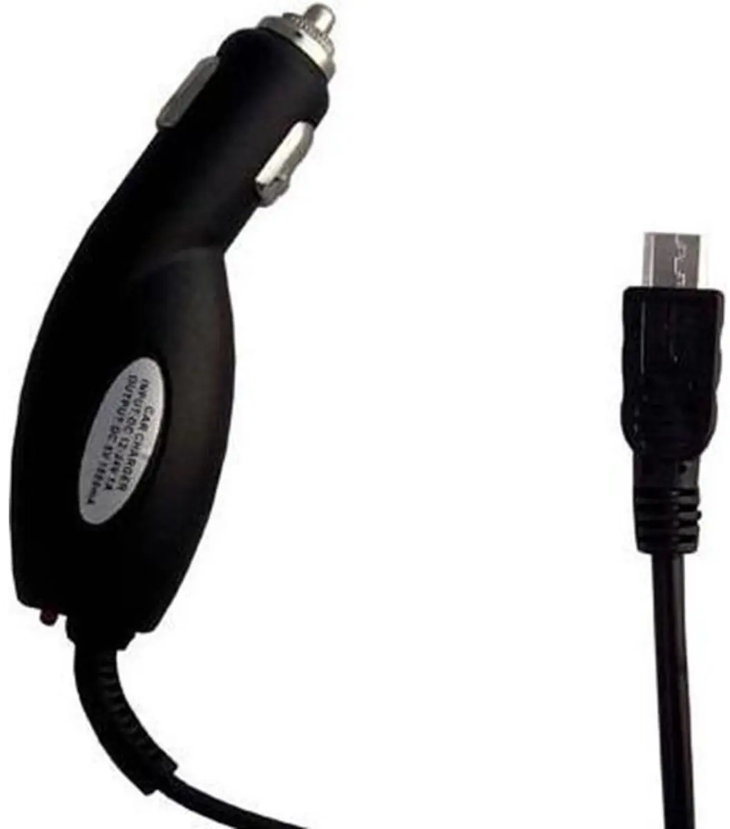 Carpoint Laadsnoer Micro USB 12-24V - Zwart