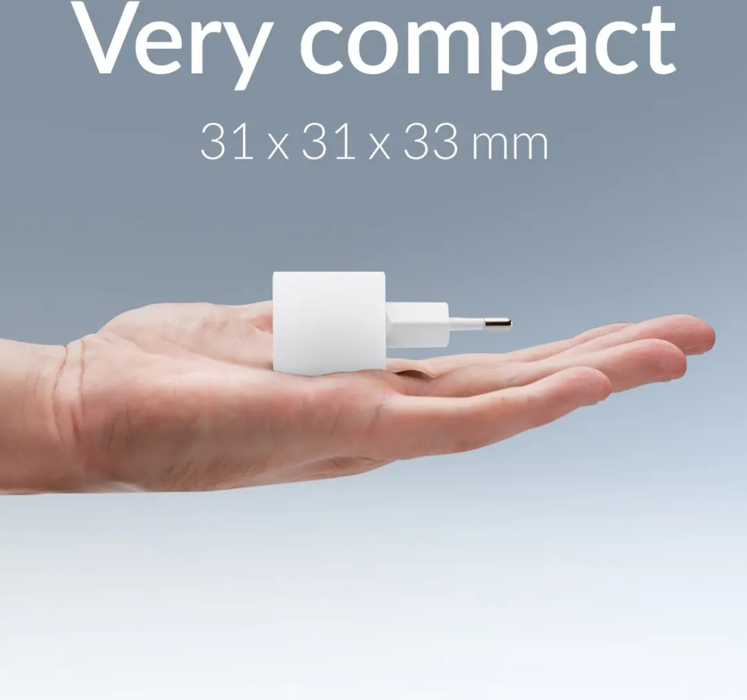 Mobilize Single USB-C Oplader Apple Lightning 1m 20W - Wit
