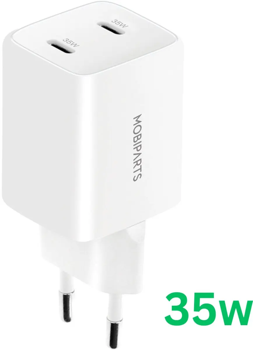 Mobiparts MP-124720 GaN USB-C Snellader 35W