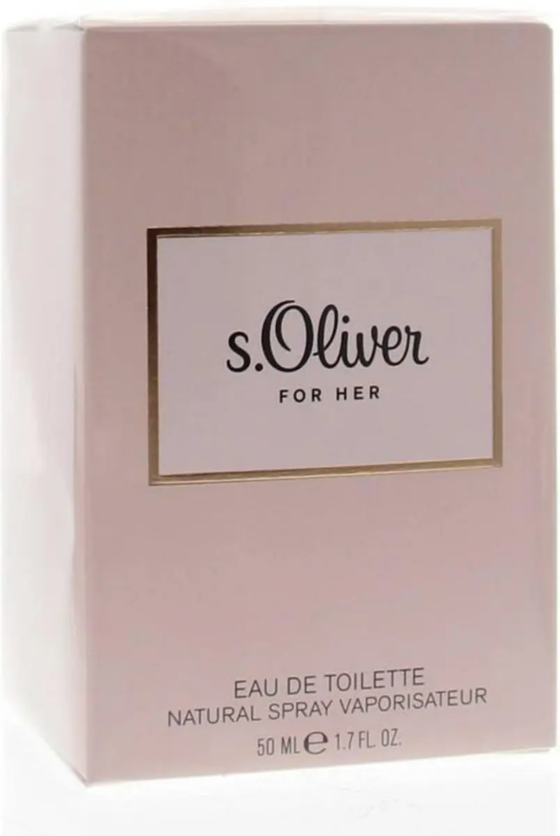 s.Oliver For Her Eau de Toilette 50ml - afbeelding 6 van 6