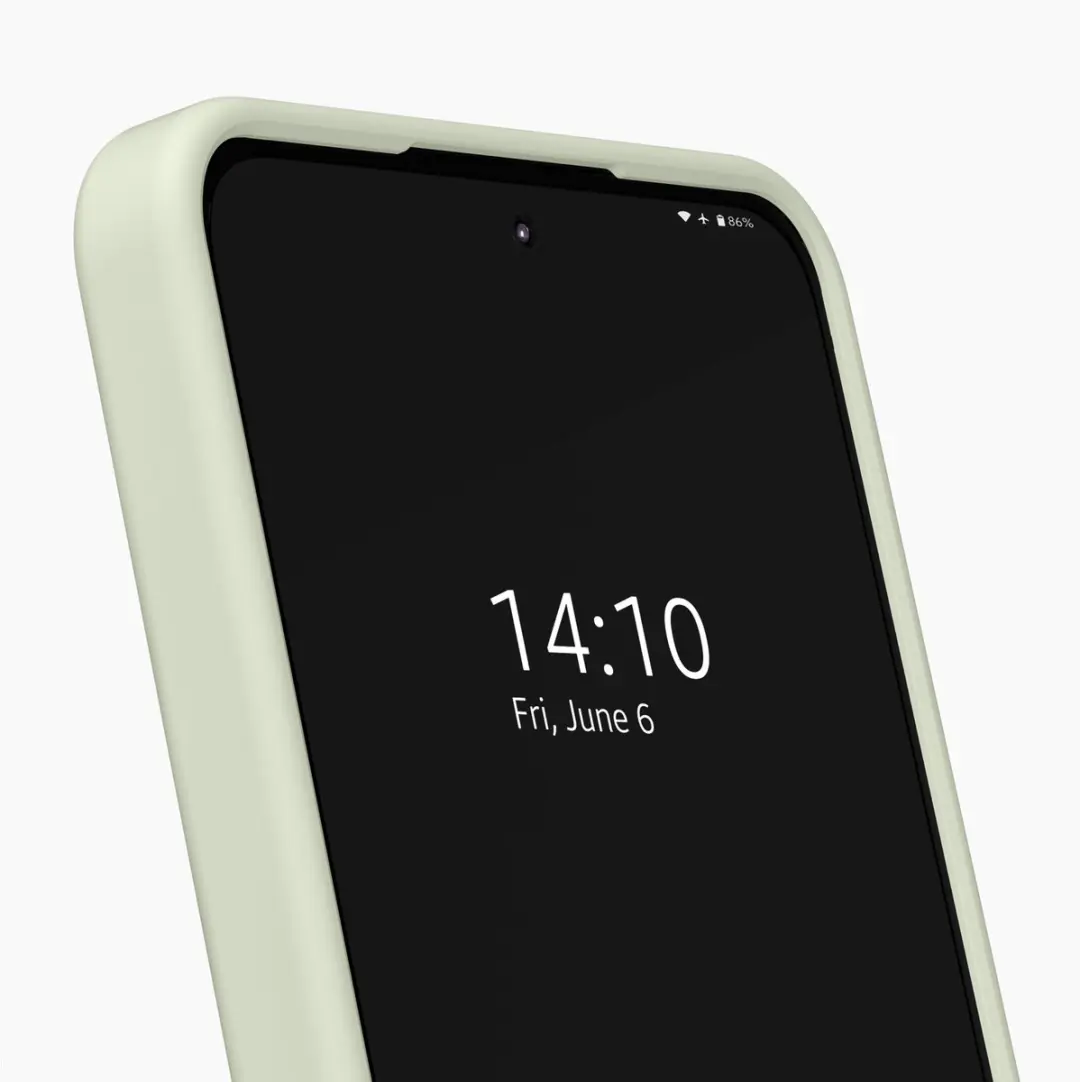 iDeal of Sweden Silicone Hoesje Samsung Galaxy A37 - Sage Green - IDSICMS-A37-419