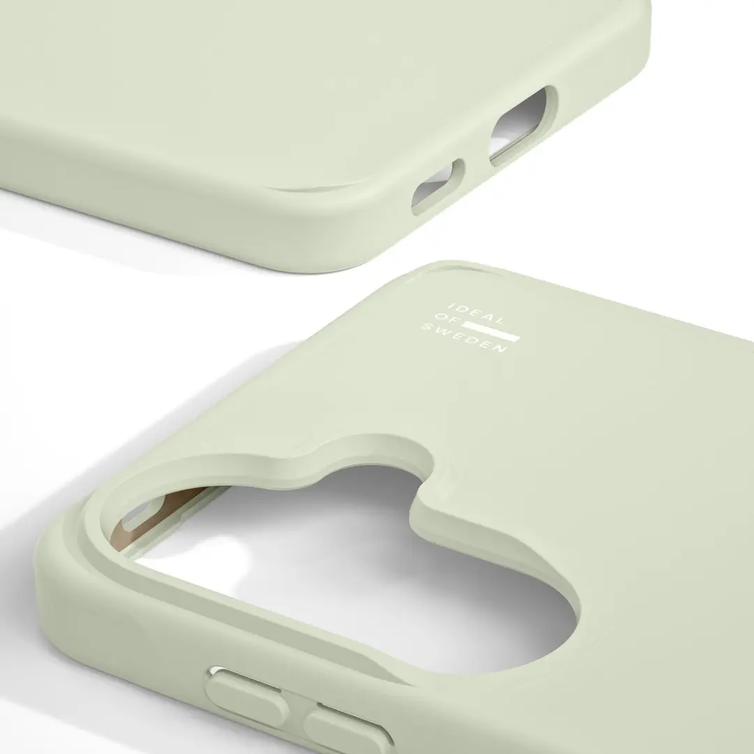 iDeal of Sweden Silicone Hoesje Samsung Galaxy A37 - Sage Green - IDSICMS-A37-419