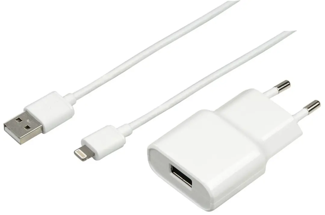Hama Reis-oplaadset Apple iPad Lightning 12W - Wit - afbeelding 6 van 6