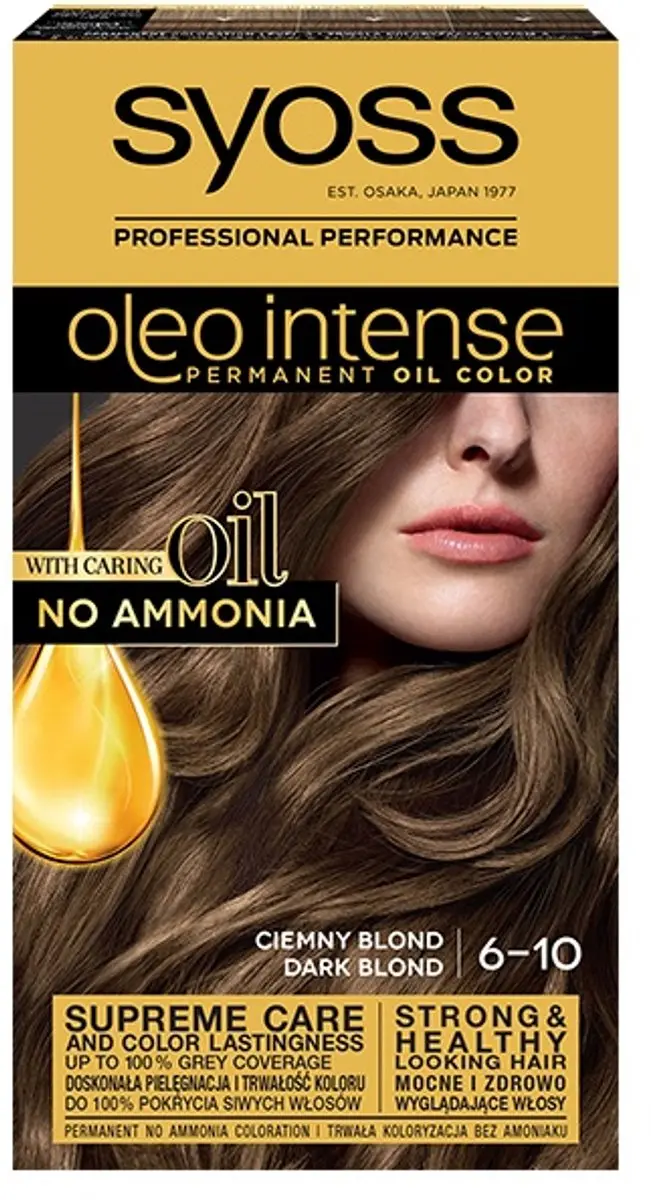 SYOSS Oleo Intense Hair Dye 6-10 Donkerblond