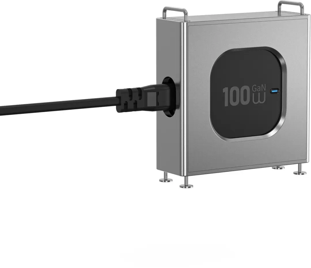 WiWu 14426 Vierpoorts Oplader 100W - Grijs