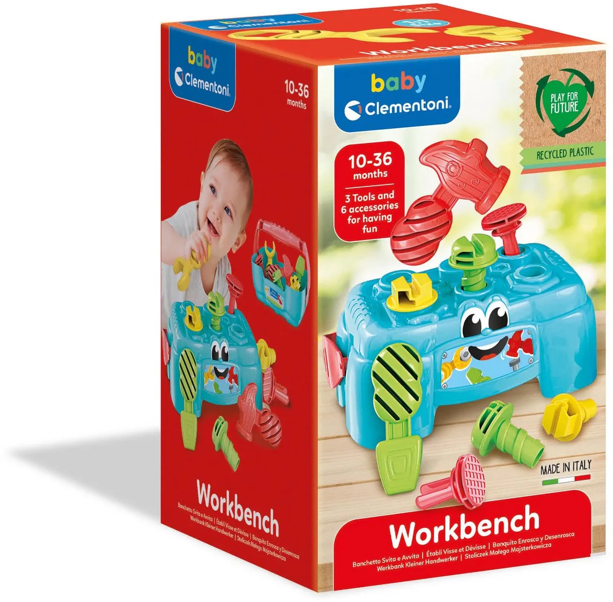 Clementoni Mini Activiteitentafel Werkbank