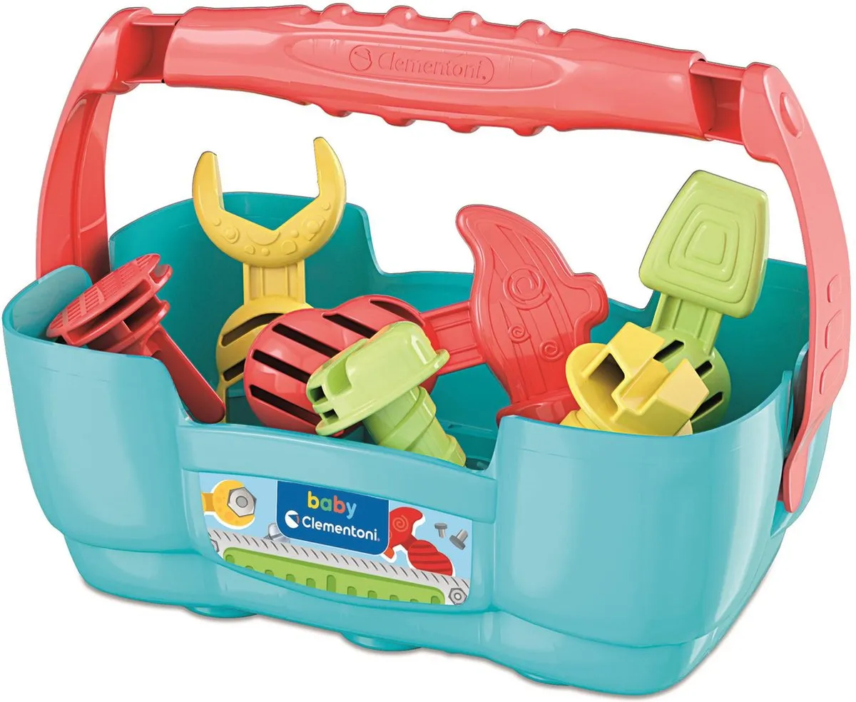 Clementoni Mini Activiteitentafel Werkbank - Motoriek Speelgoed - 1 Jaar