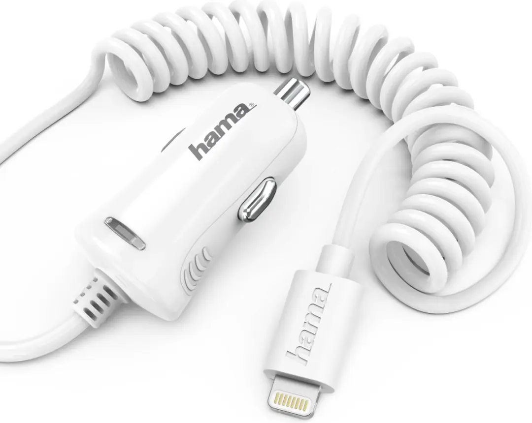 Hama 00183270 Autolader Smartphone - 5W - Wit