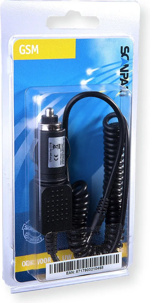 Scanpart Nokia Auto Oplader Sigarettenaansteker 0.5A