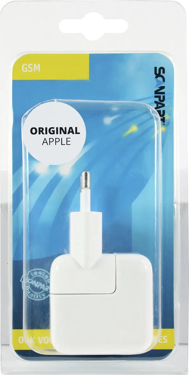 Scanpart iPhone Oplader MD836ZM/A - 12W - Wit