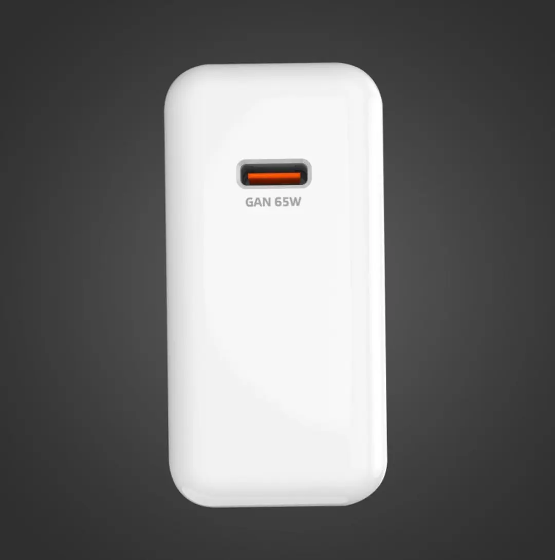 Celly ProPower 65W USB-C Adapter TC1C65WGANWH - Wit