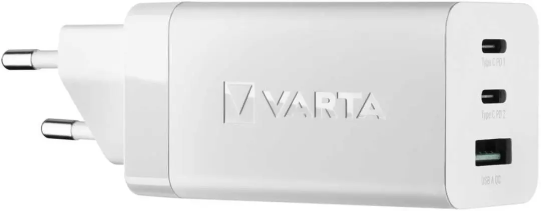 Varta 57956 101 401 Oplader 65W - 3x USB - Wit