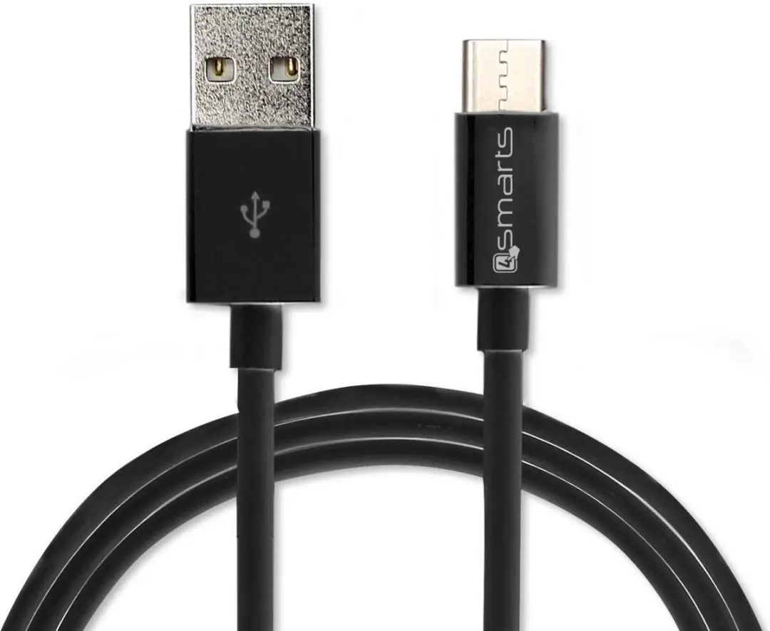 4Smarts 4S465557 USB Oplader 12W - Zwart