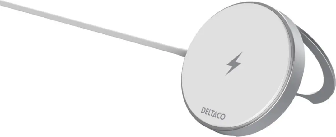 Deltaco 1902338 Draadloze Snellader 15W - Wit