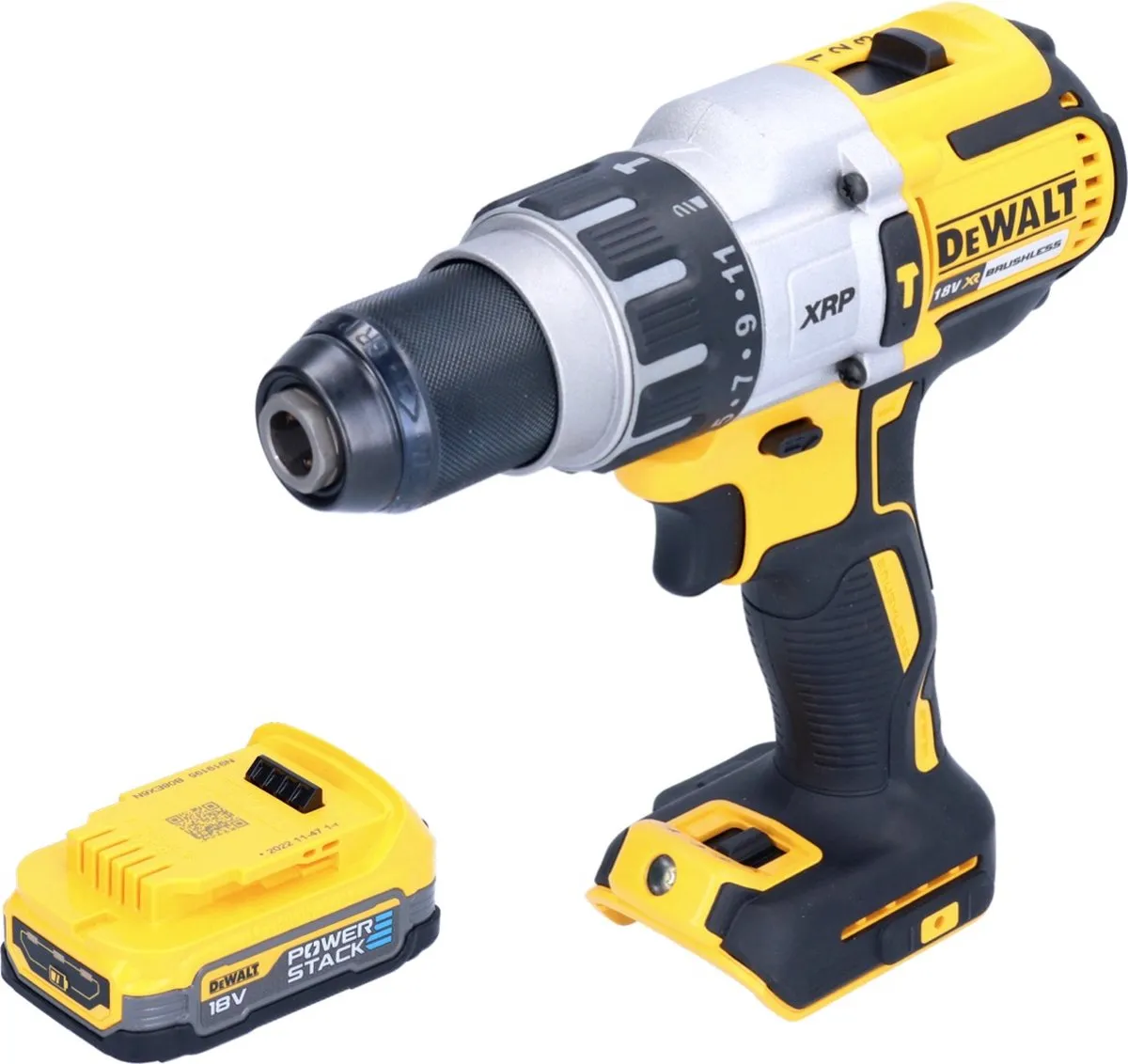 DeWalt DCD 996 N accu klopboormachine 18 V 95 Nm borstelloos + 1x oplaadbare accu 1,7 Ah - zonder oplader