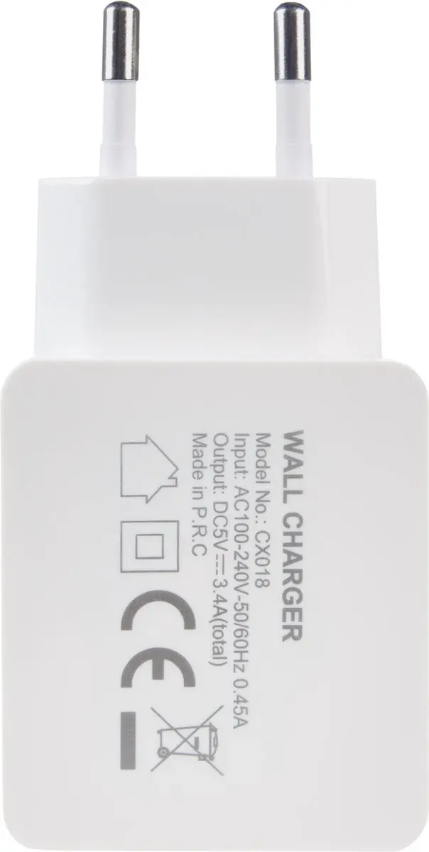 Xtorm Fast Charge Oplader THUISUSBC27277201 - 20W - USB-C - Wit