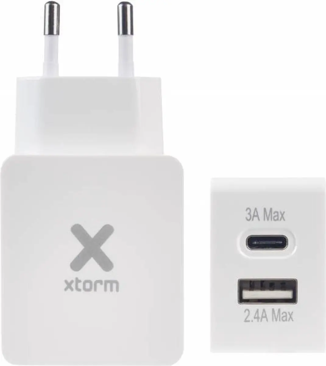 Xtorm Fast Charge Oplader THUISUSBC27277201 - 20W - USB-C - Wit