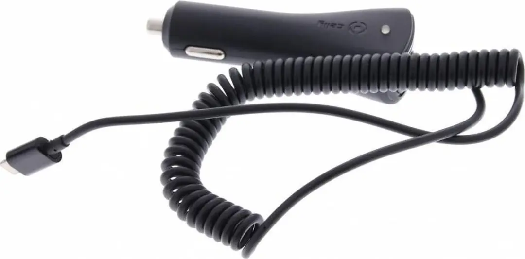Celly Lightning 1A Autolader 5W - iPhone - Zwart