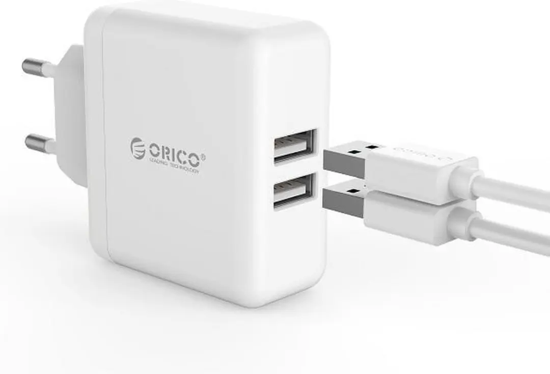 ORICO ORI-WHC-2U-EU-WH Thuislader 2x USB 15W
