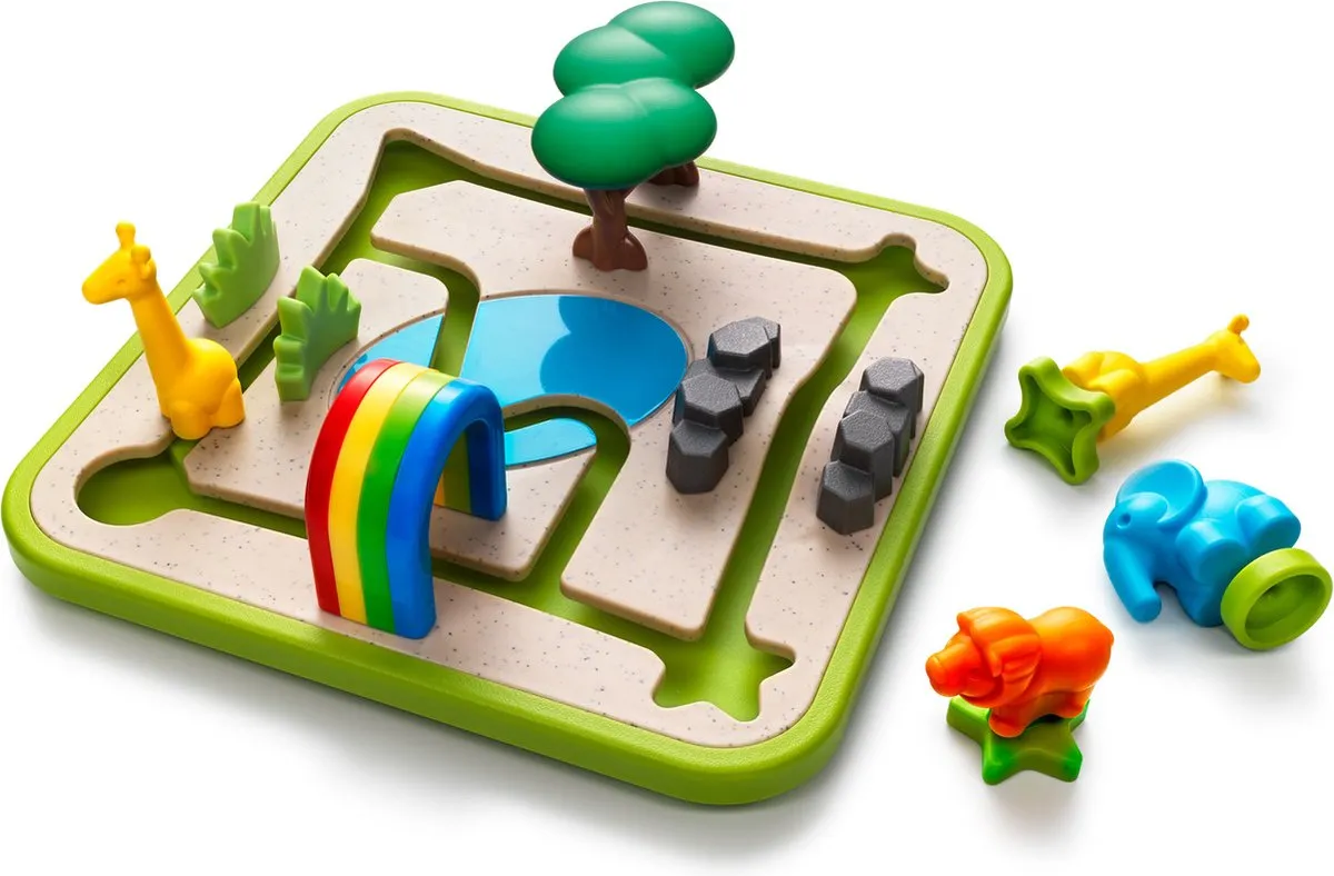SmartGames Safari Park Jr SG 042 - Educatief spel - 60 opdrachten