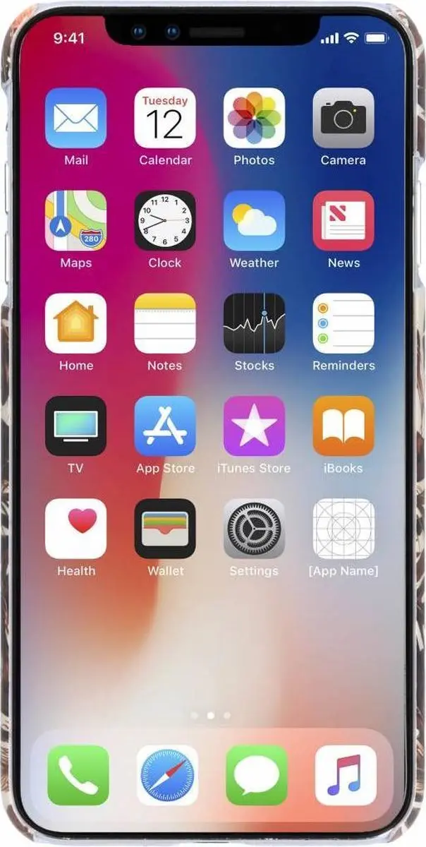 iDeal of Sweden Fashion Back Case iPhone Xs Max - Multi
