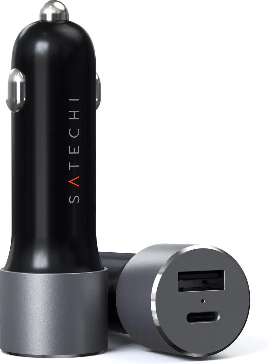 Satechi 2-poorts Autolader 72W