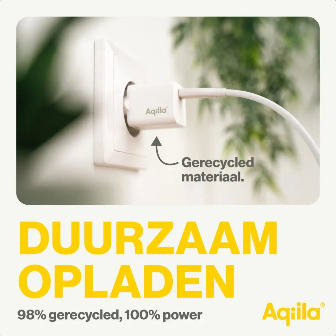 Aqiila Chargebird W1 USB-C Oplader 20W - Wit