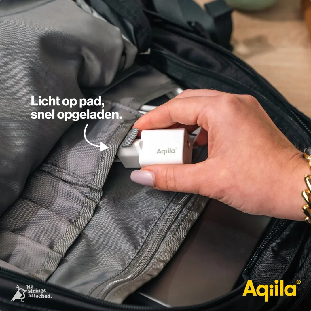 Aqiila Chargebird W1 USB-C Oplader 20W - Wit