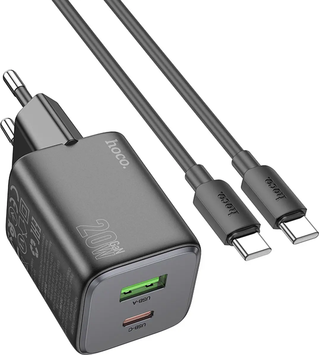 Hoco 20W USB-C Oplader
