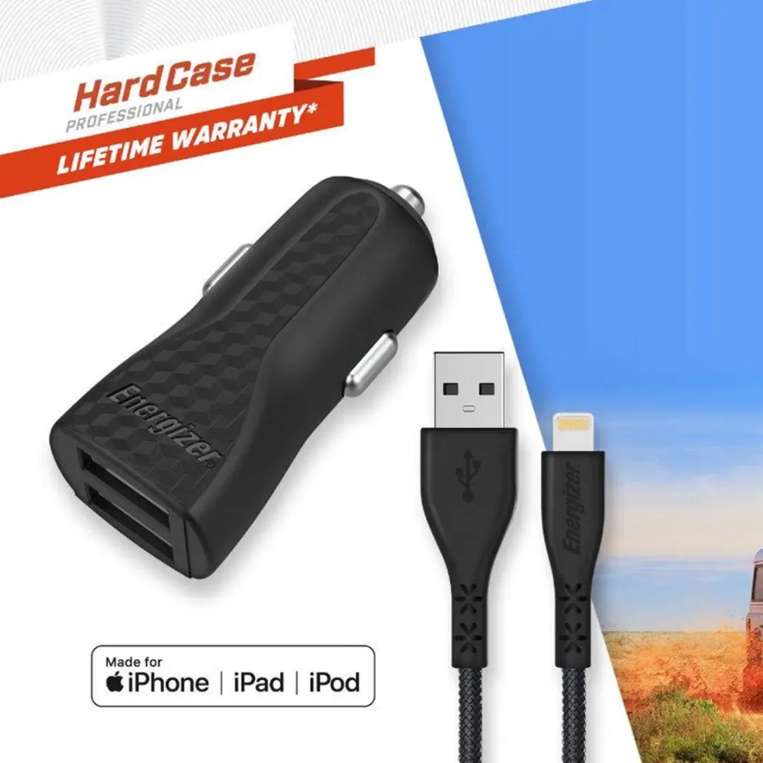 Energizer DC2CLLIM Autolader 17W - Universeel - Zwart