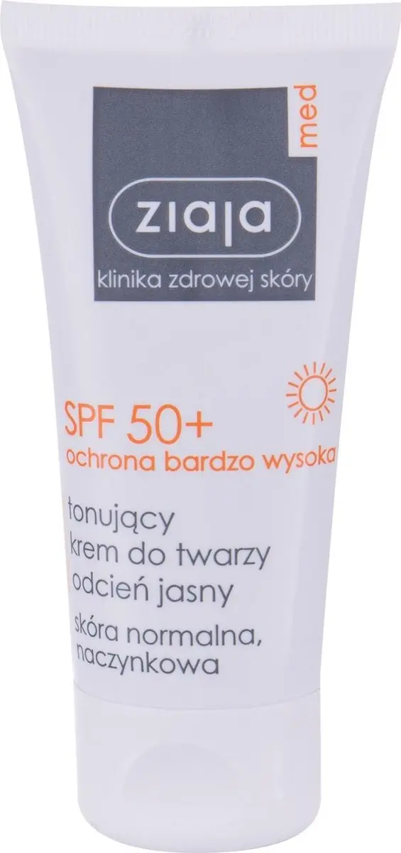 Ziaja Med Protective Tinted Cream SPF50+ 50ml