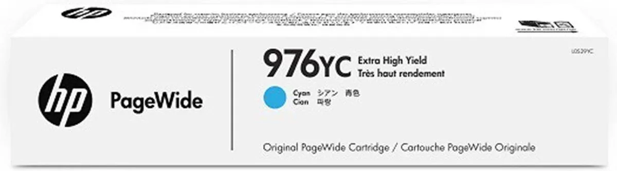 HP 976Y L0S29Y Inktcartridge - Cyaan - 175.5ml
