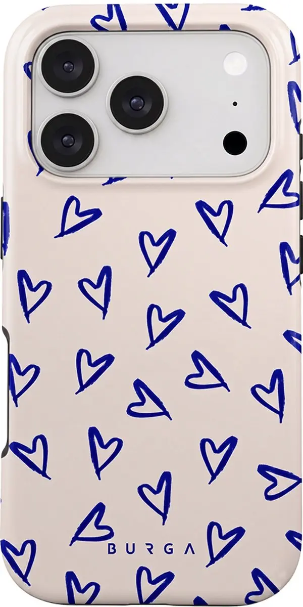Burga Tough Dual Layer MagSafe Hoesje iPhone 17 Pro - Beige