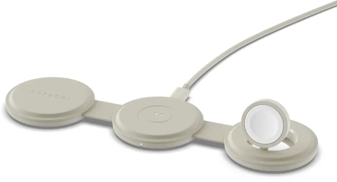 Satechi OntheGo 3-in-1 ST-QTG31W Draadloze Oplader