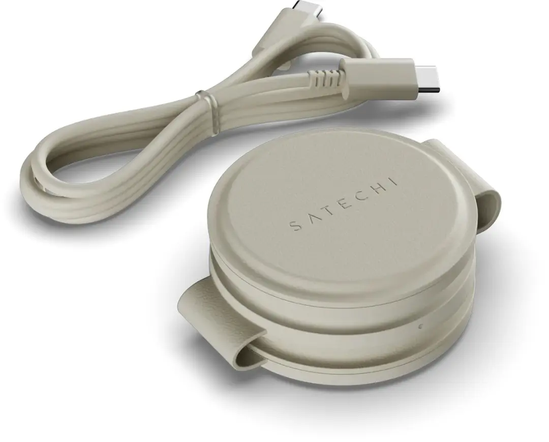 Satechi OntheGo 3-in-1 ST-QTG31W Draadloze Oplader - 15W - Beige