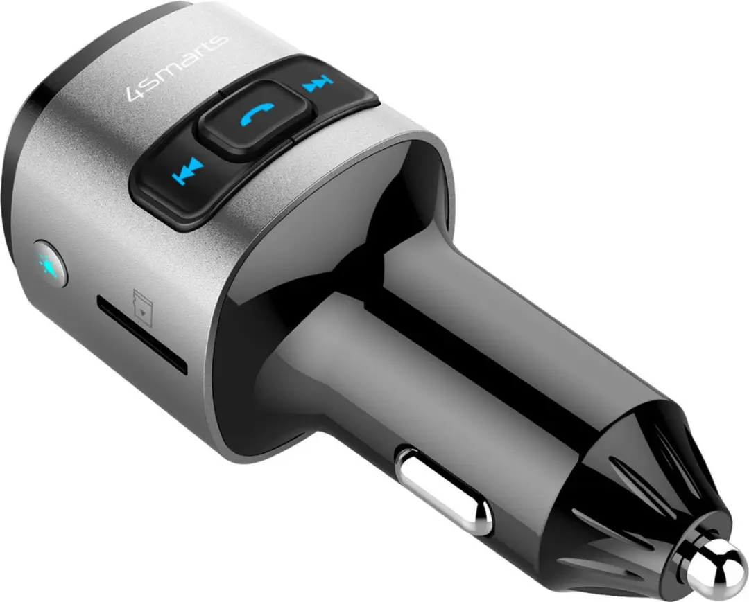 4Smarts 500137 Bluetooth FM Muziekzender - 18W - Zwart - afbeelding 6 van 6