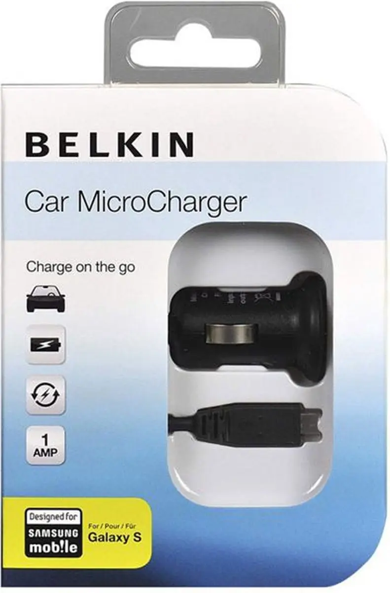 Belkin Autolader voor de Samsung Galaxy S