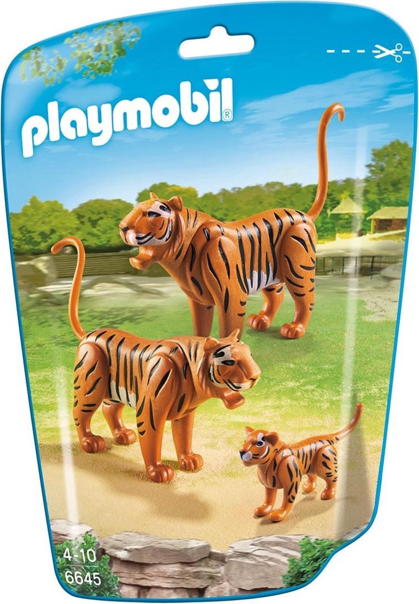 Playmobil Tijgers met welp - 6645