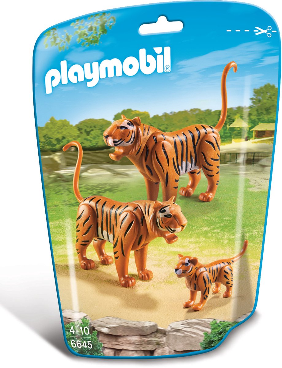 Playmobil Tijgers met welp - 6645