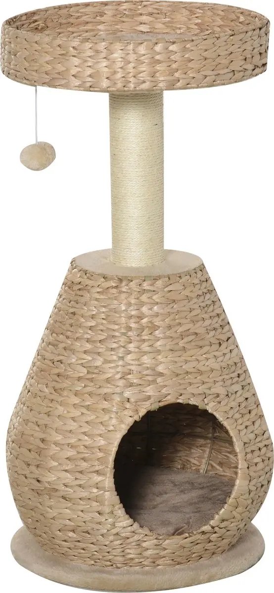Pawhut Kattenboom met Krabpaal en Grot