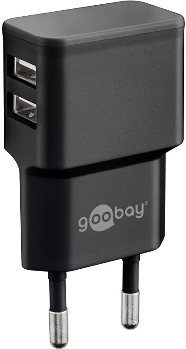 Goobay 44951 USB Thuislader 2 Poorten